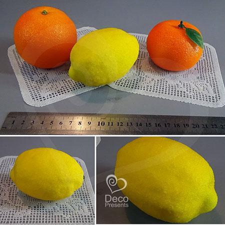 Купить Искусственные цитрусы: Апельсин, Лимон, Мандарин, в Украине, Киев, Сумы, Одесса