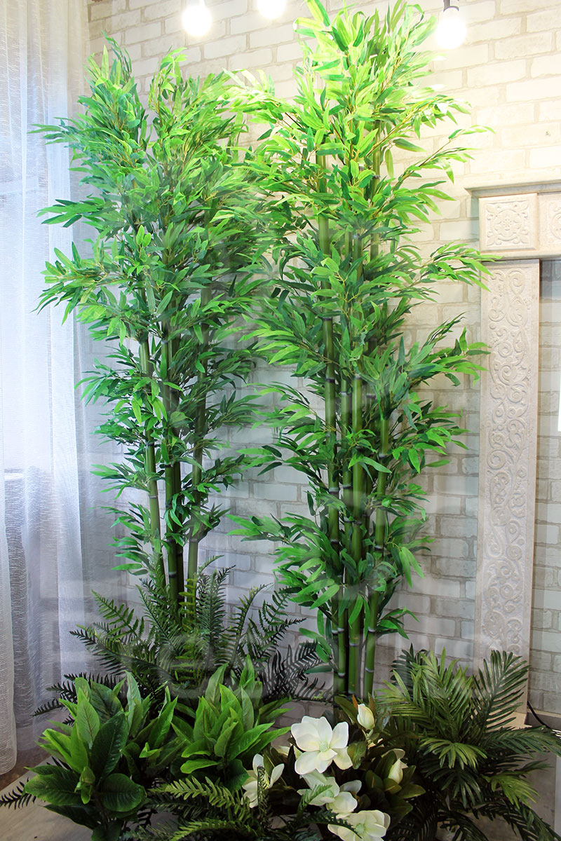 Искусственные деревья из бамбука, купить для интерьера