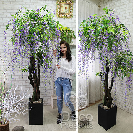 Купить искусственное цветочное дерево в Украине, Киев, Днепр, Харьков