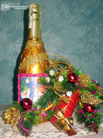 Подарочное новогоднее шампанское