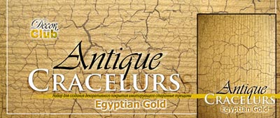 Набор красок Antique Cracelurs "Egyptian Gold"