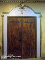 Декор межкомнатной двери