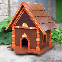 Декоративный домик для кошки "Кошкин дом".