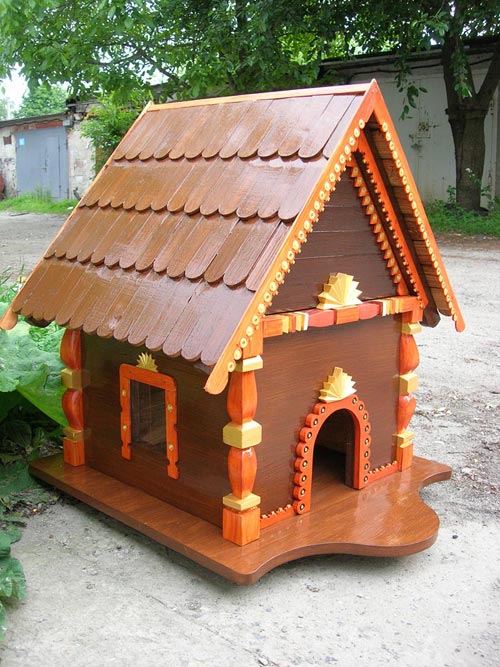 Декоративный домик "Кошкин дом"