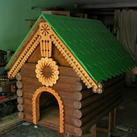 Декоративный домик (будка) для собаки